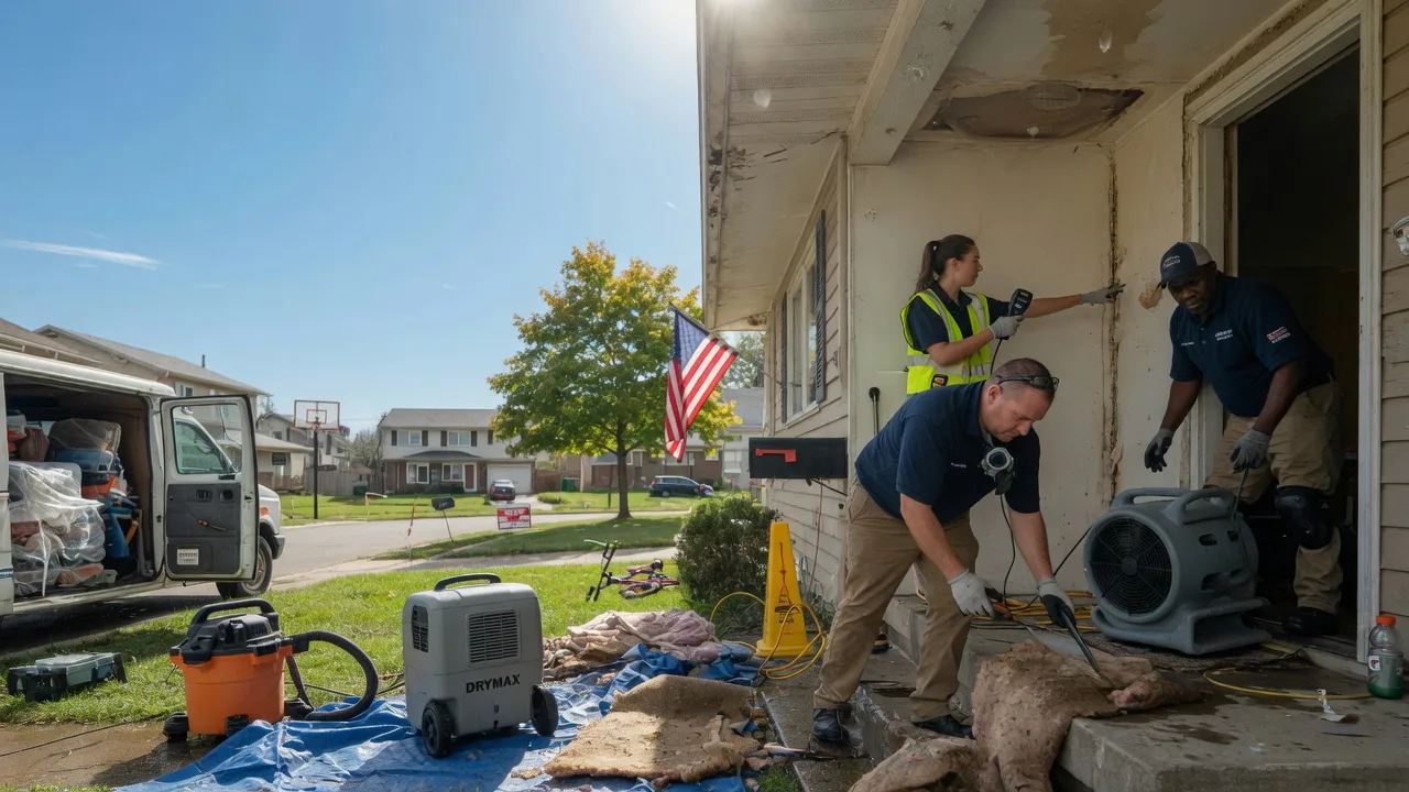 Water Damage Restoration in Irvington, NJ near me